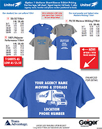 United Short-Sleeve T-Shirt Order Form PDF